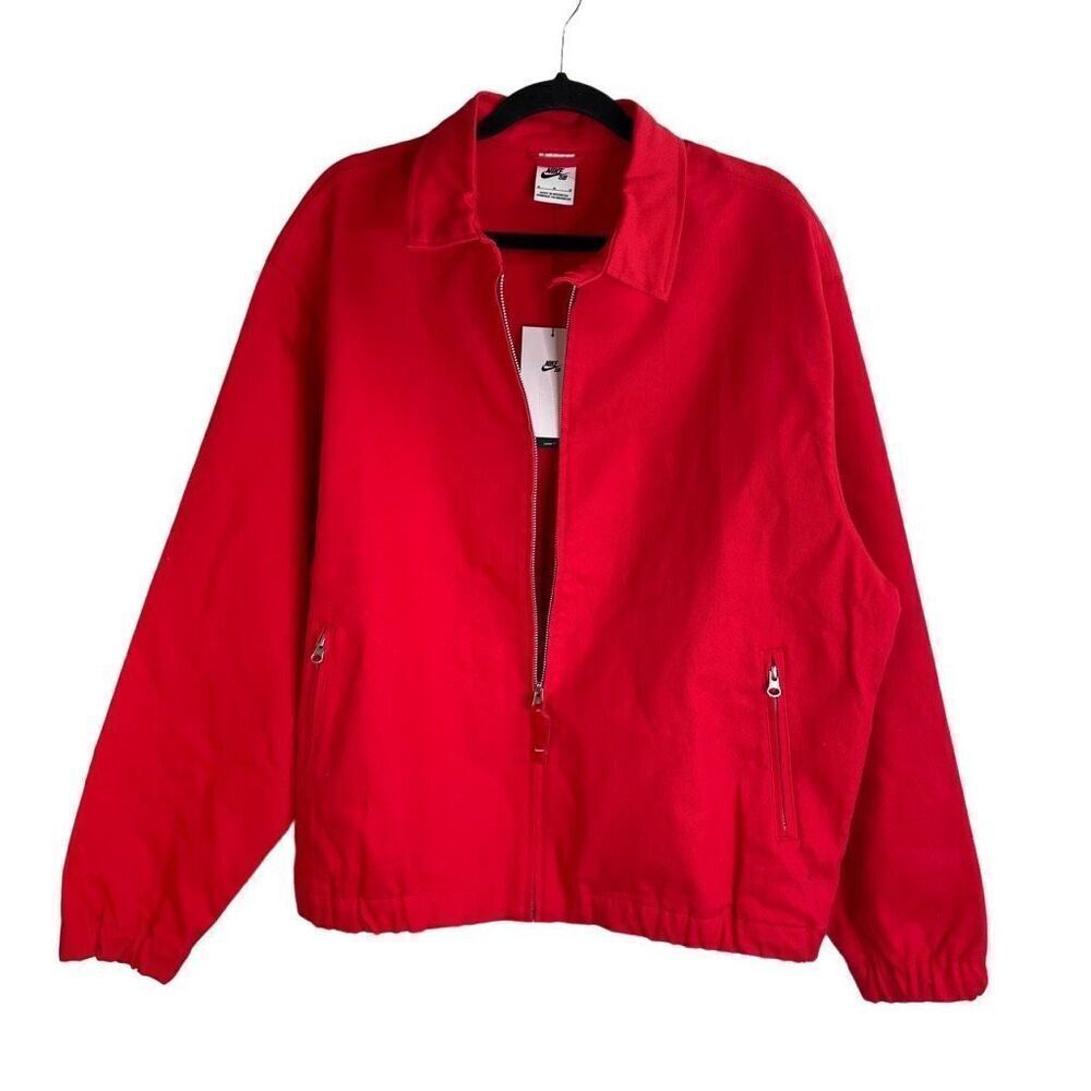 Nike SB Woven Twill Premium Men's Skate Jacket Size M New - Picture 1 of 12